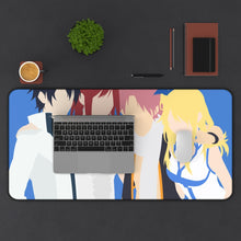 Load image into Gallery viewer, Erza Scarlet Mouse Pad (Desk Mat) With Laptop