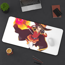 Load image into Gallery viewer, Megumin Mouse Pad (Desk Mat) On Desk