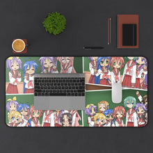 Load image into Gallery viewer, Lucky Star Mouse Pad (Desk Mat) With Laptop