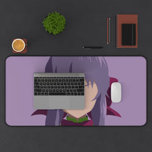 Load image into Gallery viewer, Shinoa Hīragi from Seraph of The End for Dekstop Mouse Pad (Desk Mat) With Laptop