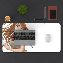 Load image into Gallery viewer, Bleach Orihime Inoue Mouse Pad (Desk Mat) With Laptop