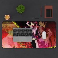 Load image into Gallery viewer, Monogatari (Series) Mouse Pad (Desk Mat) With Laptop