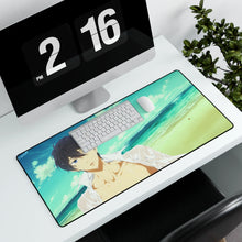 Load image into Gallery viewer, Free! Haruka Nanase Mouse Pad (Desk Mat) With Laptop
