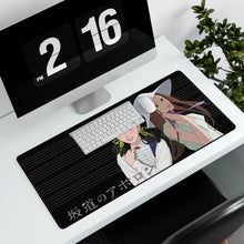 Load image into Gallery viewer, Anime Kids on the Slope Mouse Pad (Desk Mat) With Laptop