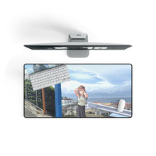 Load image into Gallery viewer, Anime Girl Mouse Pad (Desk Mat) On Desk