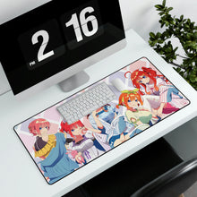 Load image into Gallery viewer, Ichika , Nino , Miku , Yotsuba & Itsuki Mouse Pad (Desk Mat)
