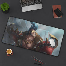 Load image into Gallery viewer, One Piece Franky Mouse Pad (Desk Mat) With Laptop