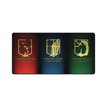 Load image into Gallery viewer, Anime Attack On Titan Mouse Pad (Desk Mat)