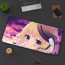 Load image into Gallery viewer, Is The Order A Rabbit? Mouse Pad (Desk Mat) On Desk