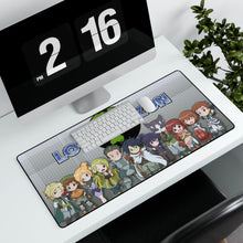 Load image into Gallery viewer, Log Horizon Shiroe, Akatsuki, Naotsugu, Nyanta, Serara Mouse Pad (Desk Mat) With Laptop