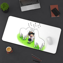 Load image into Gallery viewer, Kazari Uiharu Mouse Pad (Desk Mat) With Laptop