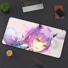 Load image into Gallery viewer, Virtual Youtuber Mouse Pad (Desk Mat) On Desk