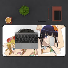 Load image into Gallery viewer, Oreimo Kirino Kousaka Mouse Pad (Desk Mat) With Laptop