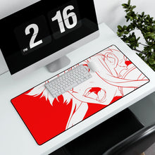 Load image into Gallery viewer, Mirai Nikki Yuno Gasai Mouse Pad (Desk Mat) With Laptop