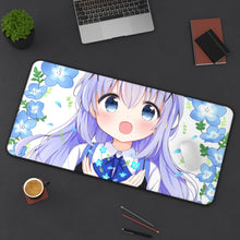 Load image into Gallery viewer, Is The Order A Rabbit? Mouse Pad (Desk Mat) On Desk