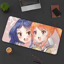 Load image into Gallery viewer, Aho Girl Mouse Pad (Desk Mat) On Desk
