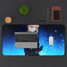 Load image into Gallery viewer, Saber Lily Mouse Pad (Desk Mat) With Laptop