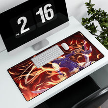 Load image into Gallery viewer, Magical Girl Lyrical Nanoha Mouse Pad (Desk Mat) With Laptop