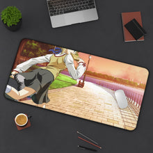 Load image into Gallery viewer, I am late Mouse Pad (Desk Mat) On Desk