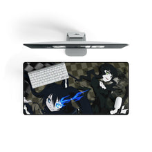 Load image into Gallery viewer, Black Rock Shooter Mouse Pad (Desk Mat)