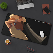 Load image into Gallery viewer, Ryūgū Rena Mouse Pad (Desk Mat) On Desk