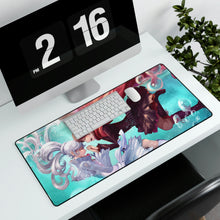 Load image into Gallery viewer, White rose Mouse Pad (Desk Mat)