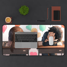 Load image into Gallery viewer, Karakai Jouzu No Takagi-san Mouse Pad (Desk Mat) With Laptop