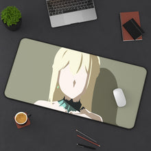 Load image into Gallery viewer, Is It Wrong To Try To Pick Up Girls In A Dungeon? Mouse Pad (Desk Mat) On Desk