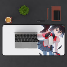 Load image into Gallery viewer, Monogatari (Series) Mouse Pad (Desk Mat) With Laptop