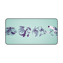 Load image into Gallery viewer, Gen I Starters Mega Evolutions Mouse Pad (Desk Mat)