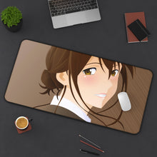 Load image into Gallery viewer, I'm happy meet you. Mouse Pad (Desk Mat) On Desk