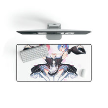 Load image into Gallery viewer, Ram, Rem, Re:Zero, Anime, Girls, Maid, Mouse Pad (Desk Mat)