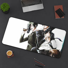 Load image into Gallery viewer, Psycho-Pass Akane Tsunemori, Nobuchika Ginoza Mouse Pad (Desk Mat) On Desk