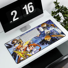 Load image into Gallery viewer, Magical Girl Lyrical Nanoha Mouse Pad (Desk Mat) With Laptop