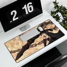 Load image into Gallery viewer, Black Rock Shooter Mouse Pad (Desk Mat)