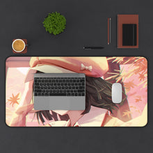 Load image into Gallery viewer, Monogatari (Series) Mouse Pad (Desk Mat) With Laptop
