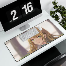 Load image into Gallery viewer, Anime Girl Mouse Pad (Desk Mat) With Laptop