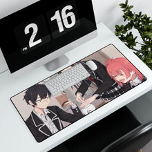 Load image into Gallery viewer, My Teen Romantic Comedy SNAFU Hachiman Hikigaya, Yukino Yukinoshita, Yui Yuigahama Mouse Pad (Desk Mat) With Laptop
