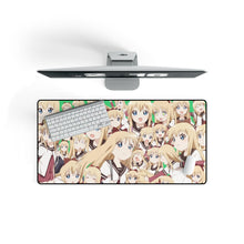 Load image into Gallery viewer, Yuru Yuri Mouse Pad (Desk Mat)