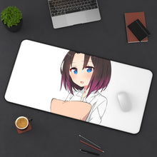 Load image into Gallery viewer, Miss Kobayashi's Dragon Maid Elma, Kobayashi San Chi No Maid Dragon Mouse Pad (Desk Mat) On Desk