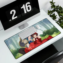 Load image into Gallery viewer, To Become a Real Heroine! The Unpopular Girl and the Secret Task Mouse Pad (Desk Mat)