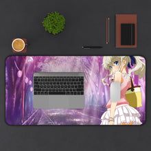 Load image into Gallery viewer, Nao Tomori in normal clothes Mouse Pad (Desk Mat) With Laptop