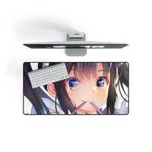 Load image into Gallery viewer, Is It Wrong to Try to Pick Up Girls in a Dungeon? Hestia Mouse Pad (Desk Mat) On Desk