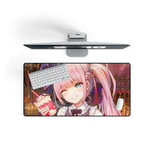 Load image into Gallery viewer, Anime Girl Mouse Pad (Desk Mat) On Desk