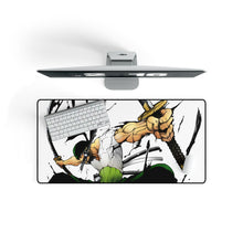 Load image into Gallery viewer, One Piece Roronoa Zoro Mouse Pad (Desk Mat) On Desk