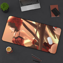 Load image into Gallery viewer, Kurumi Mouse Pad (Desk Mat) On Desk