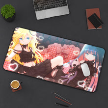 Load image into Gallery viewer, Panty & Stocking with Garterbelt Stocking Anarchy, Panty Anarchy, Panty Stocking With Garterbelt Mouse Pad (Desk Mat) On Desk