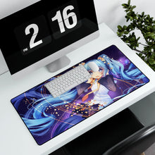 Load image into Gallery viewer, Hatsune Miku Mouse Pad (Desk Mat) With Laptop
