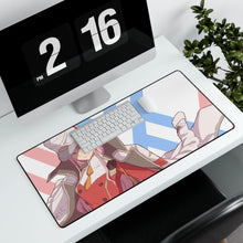 Load image into Gallery viewer, Darling in the FranXX Mouse Pad (Desk Mat) With Laptop