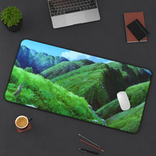 Load image into Gallery viewer, Princess Mononoke Mouse Pad (Desk Mat) On Desk